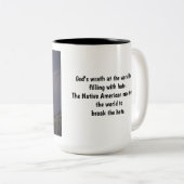 先住民米国人 ツートーンマグカップ (正面右)