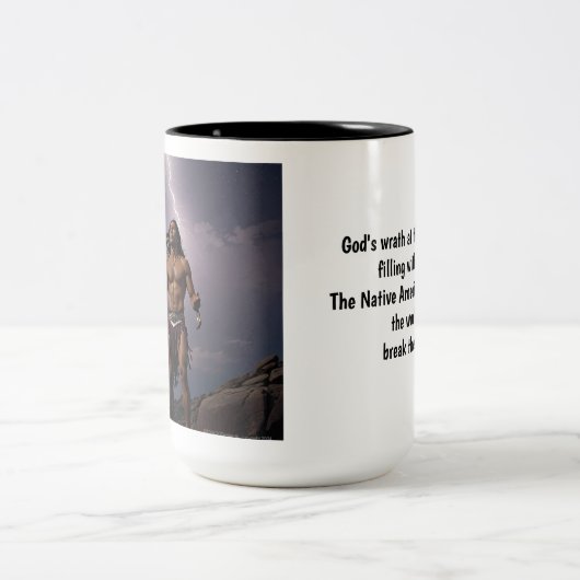 先住民米国人 ツートーンマグカップ (中央)