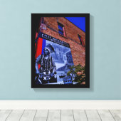 先住民米国徴候 キャンバスプリント (インサイチュ (ウッドフロア))