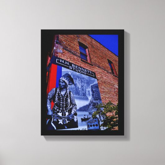 先住民米国徴候 キャンバスプリント (正面)