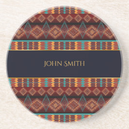 先住民系アメリカ人の南西部パターン コースター