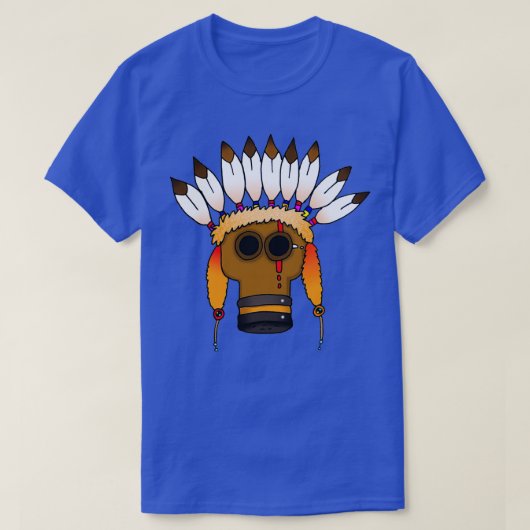 先住民系アメリカ人レジスト Tシャツ (デザイン正面)