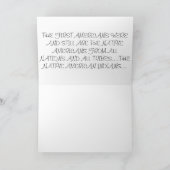 先住民系アメリカ人 カード (内部)