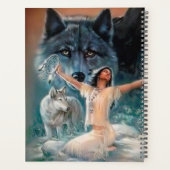 先住民系アメリカ人 プランナー手帳 (裏面)