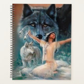 先住民系アメリカ人 プランナー手帳 (正面)