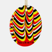 先住民系オーナメント セラミックオーナメント (右)