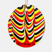 先住民系オーナメント セラミックオーナメント (左)