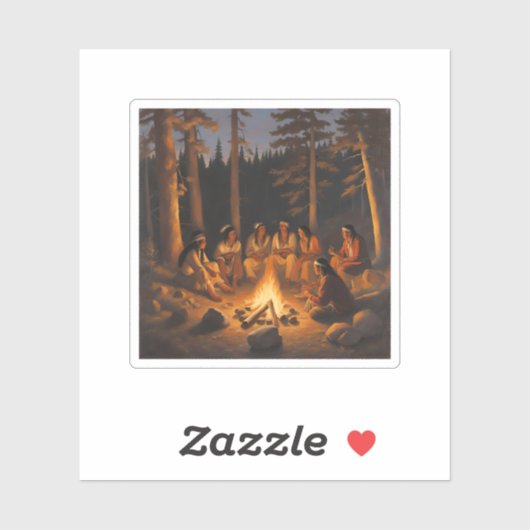 先住民系 シール (シート)