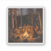 先住民系 シール (正面)