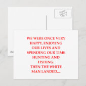 先住民系 ポストカード (正面/裏面)