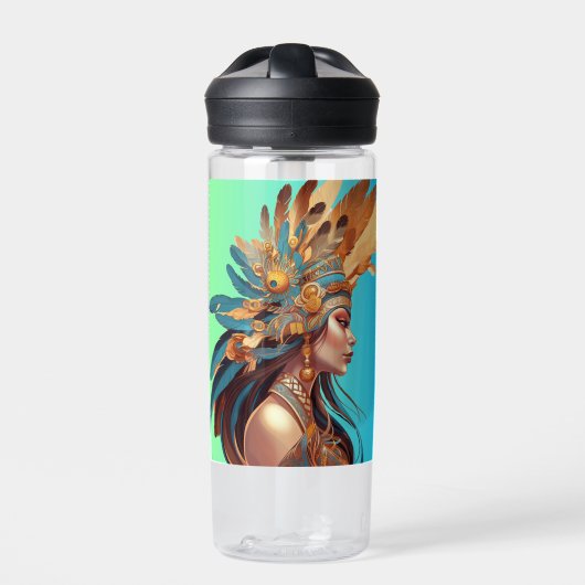 先住民美しい#1 ウォーターボトル (正面)