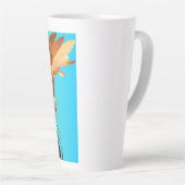 先住民美しい#1 カフェラテマグ (右アングル)