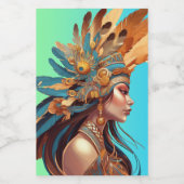 先住民美しい#1 フードラベル (シングルラベル)