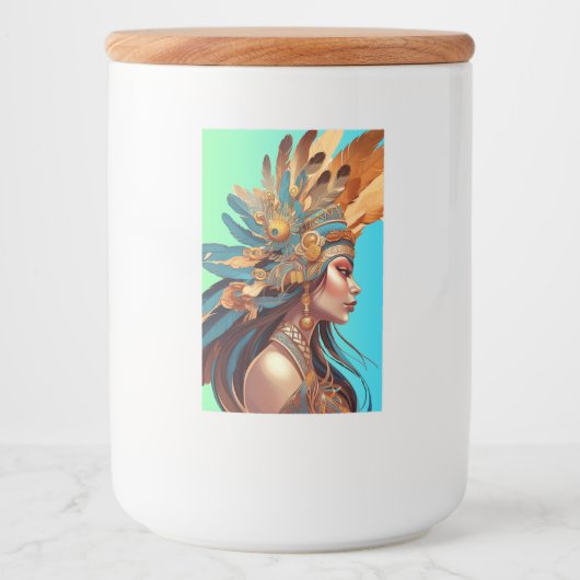 先住民美しい#1 フードラベル (正面)