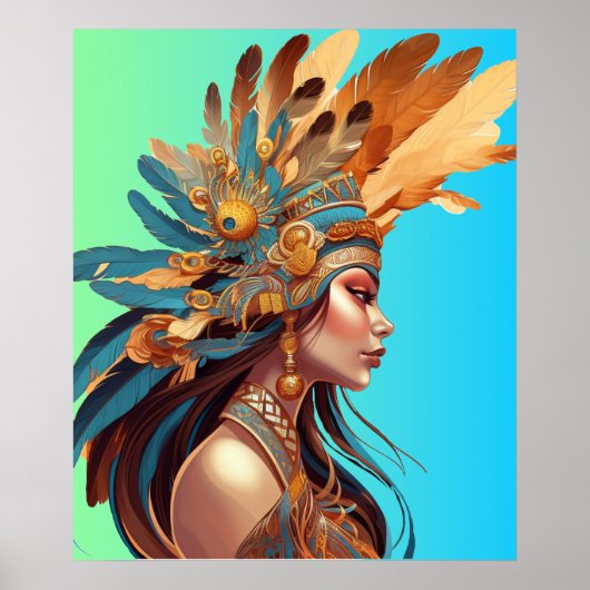 先住民美しい#1 ポスター (正面)