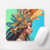 先住民美しい#1 マウスパッド (マウス)