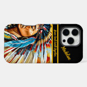 先住民芸術的伝統 iPhoneケース (裏面横)