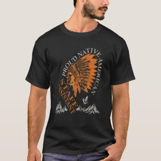 先住民誇りを持ったアメリカの仕事スタッフのアシスタント Tシャツ
