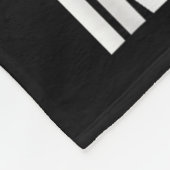 先住民誇りを持ったアメリカン・インドの少女のチーフギフト フリースブランケット (角)