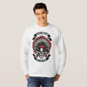 先住民誇りを持ったアメリカン Tシャツ (正面フル)