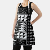 先住民賛美の羽の灰色 エプロン (インサイチュ)