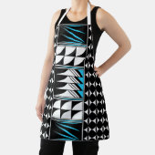 先住民賛美羽毛ターコイズ エプロン (インサイチュ)