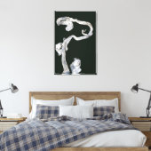 先住民銀 キャンバスプリント (インサイチュ (寝室))