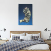 先住民銅(Cu)、米国ミシガン州 キャンバスプリント (インサイチュ (寝室))