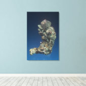 先住民銅(Cu)、米国ミシガン州 キャンバスプリント (インサイチュ (ウッドフロア))