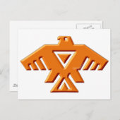 先住民雷鳥 ポストカード (正面/裏面)