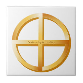 先住民霊性シンボル タイル