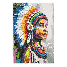 先住民魂 メタルプリント