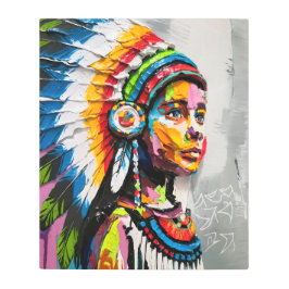 先住民魂 メタルプリント