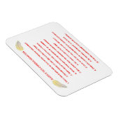 先住民10コマンド柔軟なフォトマグネット マグネット (右側)