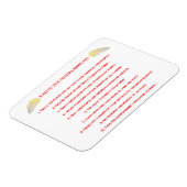 先住民10コマンド柔軟なフォトマグネット マグネット (左側)