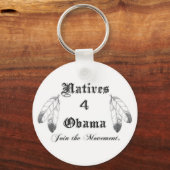 先住民4 Obama Keychain キーホルダー (正面)