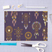 先住民・アメリカン・インドの夢見家 薄葉紙 (クラフト)