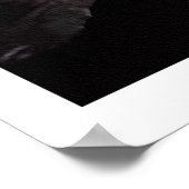 先住民・アメリカン・ウルフ・イーグル・ムーン・ポスター ポスター (角)