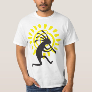 先住民・アメリカン・サン・メンズ・ココペリTシャツ Tシャツ