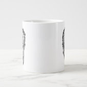 先住民·アメリカン·タイガー·チーフ ジャンボコーヒーマグカップ (正面)