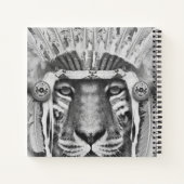 先住民・アメリカン・タイガー・チーフ ノートブック (裏面)