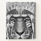 先住民・アメリカン・タイガー・チーフ ノートブック (裏面)