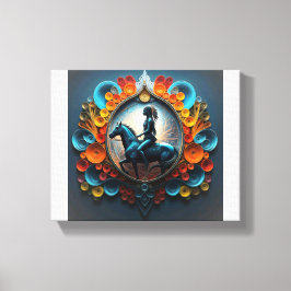 「先住民・アメリカン・ドリームスケープ」 キャンバスプリント