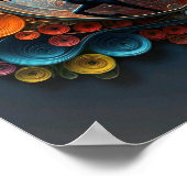 「先住民・アメリカン・ドリームスケープ」 ポスター (角)