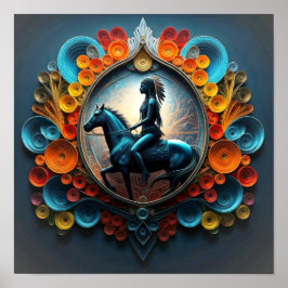 「先住民・アメリカン・ドリームスケープ」 ポスター