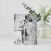 先住民・アメリカン・ブレイブ ポストカード (スタンド正面)