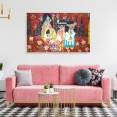 先住民 キャンバスプリント (インサイチュ (リビング))