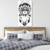 先住民 キャンバスプリント (インサイチュ (寝室))