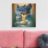 先住民 キャンバスプリント (インサイチュ (リビング))