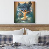 先住民 キャンバスプリント (インサイチュ (寝室))